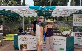 Marché de producteurs et artisans à Salavas