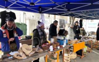 Winter truffle market