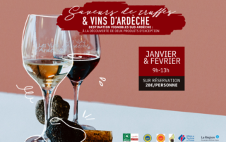 Saveurs de truffes et vins d'Ardèche