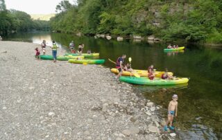 Guided descent  from 5 years old- CCC-Canoë