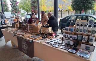 Marché sous la hall