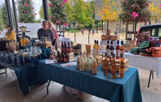 Marché sous la hall