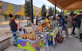 Marché sous la hall