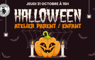 Atelier créatif d’Halloween parents – enfants