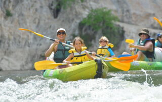 Canoeing from Vallon to Châmes – 7 km with La Petite Mer