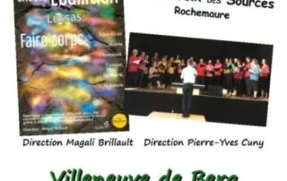 Concert de solidarité_Villeneuve-de-Berg