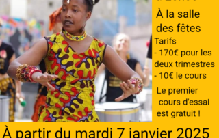 Cours de danse Africaine