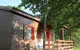 Chalets d'Arbres - Chalet Rouge 4 personnes