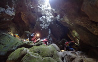 Caving with Grotte Trotter