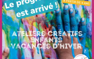 Ateliers Créatifs Enfants - Vacances d'Hiver à Villeneuve-de-Berg