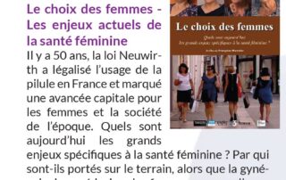 Documentary-debate: Women's choice - Current issues in women's health_Villeneuve-de-Berg