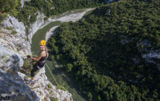 Bureau des Moniteurs d'Ardèche Méridionale : canyoning, escalade, spéléologie, parapente,via corda, via ferrata