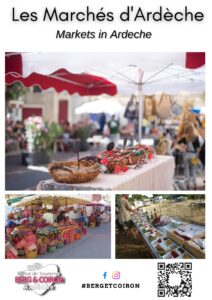 Marchés en Sud Ardèche : marchés hebdomadaires, estivaux, nocturnes